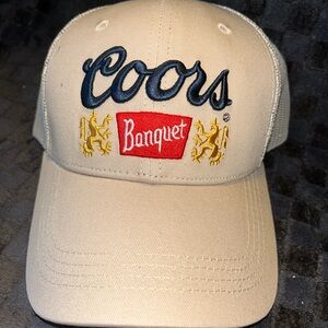 Coors Banquet Beige Cap